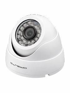 Камера видеонаблюдения уличная IP купольная 8MP Орбита OT-VNI53 Белая